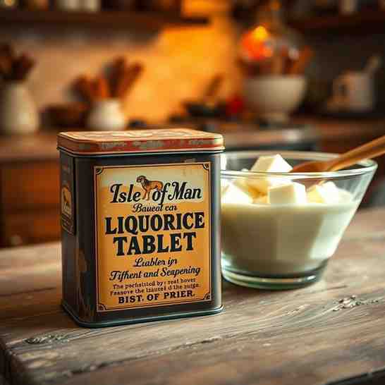 Isle of Man Liquorice Tablet - Make Homemade Fudge Today